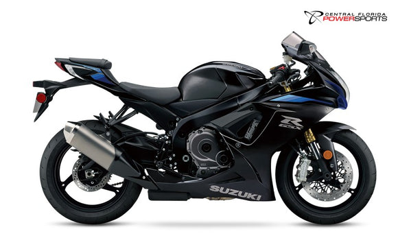 2025 Suzuki GSX-R 750 side profile studio photo