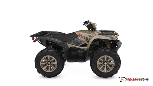 2025 Yamaha Grizzly EPS XT-R side profile studio photo