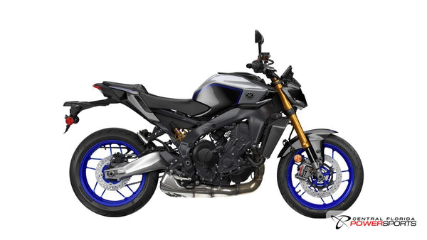 2025 Yamaha MT-09 SP side profile studio photo