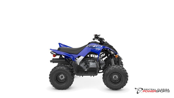 2025 Yamaha Raptor 110 side profile studio photo