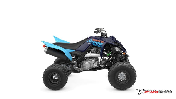 2025 Yamaha Raptor 700 Special Edition side profile studio photo