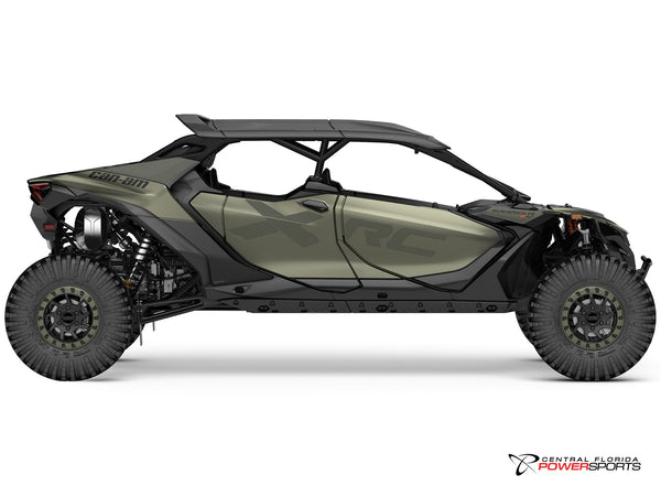 2026 Can-Am Maverick R Max X RC side profile studio photo