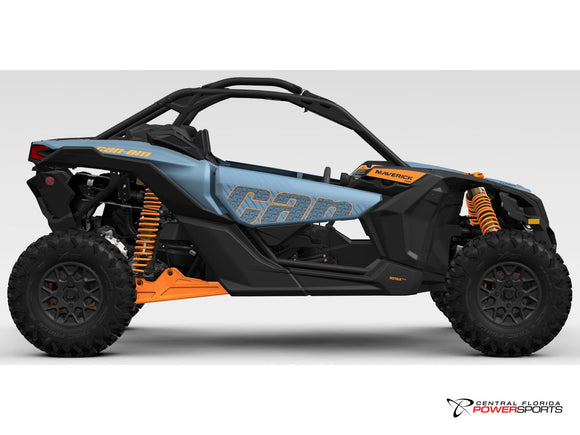 2026 Can-Am Maverick X3 RS Turbo RR side profile studio photo