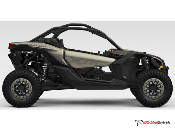 2026 Can-Am Maverick X3 X RC Turbo RR 64 side profile studio photo