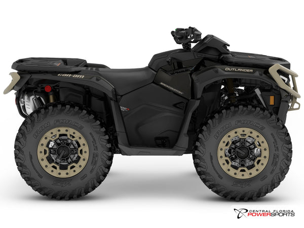 2026 Can-Am Outlander Backcountry 1000R side profile studio photo