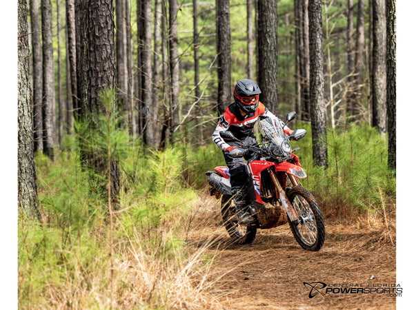 2026 Honda CRF300L Rally detail.