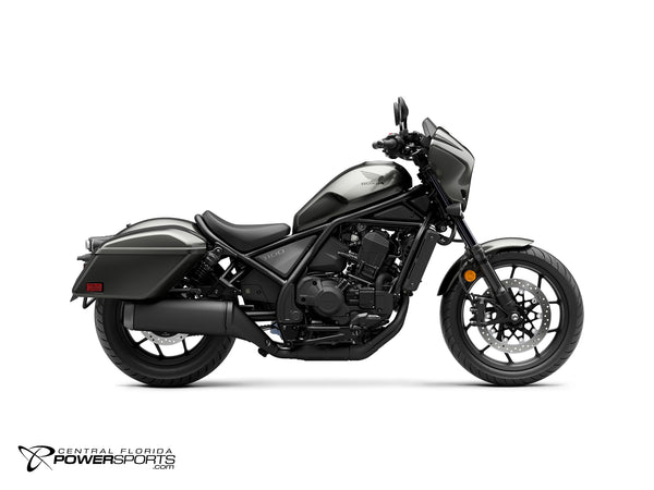 2026 Honda Rebel 1100T DCT in Gray Metallic, side view.
