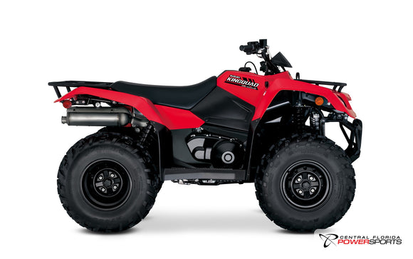 2026 Suzuki KingQuad 400ASi side profile studio photo