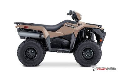 2026 Suzuki KingQuad 500AXi Power Steering side profile studio photo