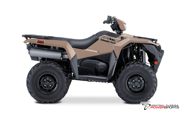 2026 Suzuki KingQuad 500AXi Power Steering side profile studio photo