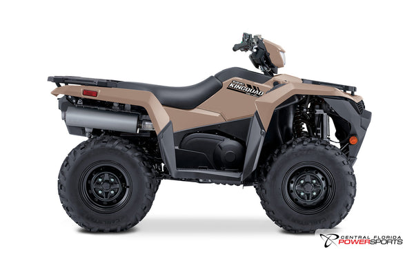 2026 Suzuki KingQuad 750AXi Power Steering side profile studio photo