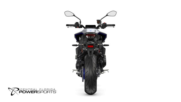2026 Yamaha MT-09 SP in Liquid Metal/Raven, rear studio view