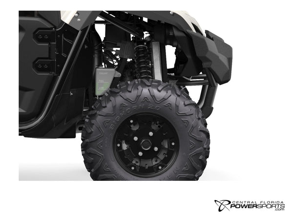2026 Yamaha Viking EPS Ranch Edition suspension detail.