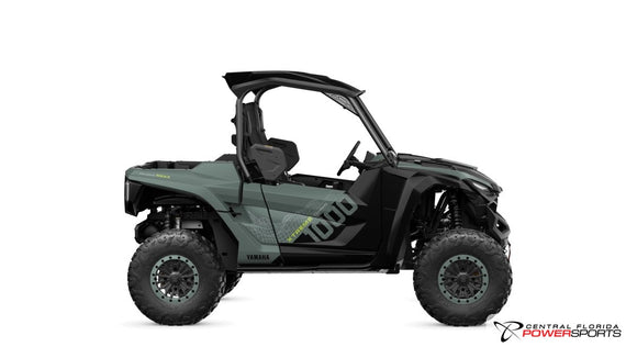 2026 Yamaha Wolverine RMAX2 1000 XT-R side profile studio photo