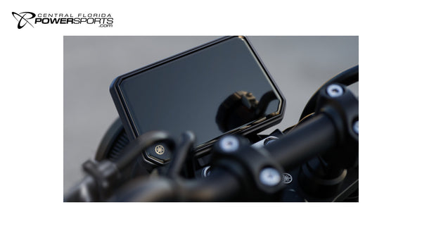 2026 Yamaha XSR900 display detail.