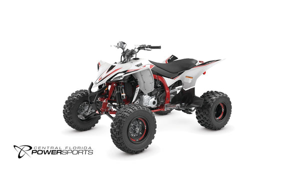 2026 Yamaha YFZ450R SE 70th Anniversary Edition, front-left three-quarter studio view