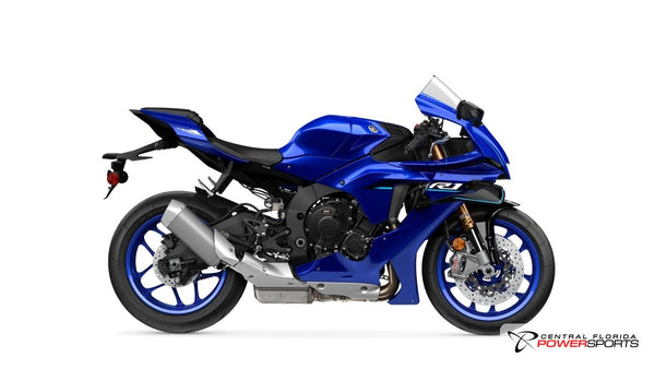 2026 Yamaha YZF-R1 side profile studio photo