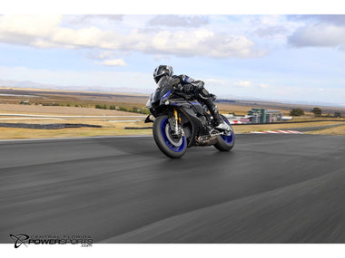 2026 Yamaha YZF-R1M three quarter.