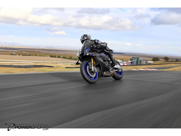 2026 Yamaha YZF-R1M three quarter.