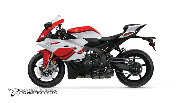 2026 Yamaha YZF-R9 70th Anniversary Edition, left-facing studio view