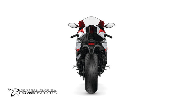 2026 Yamaha YZF-R9 70th Anniversary Edition, rear studio view