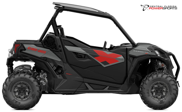 2027 Can-Am Maverick Trail X side profile studio photo