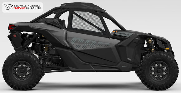 2027 Can-Am Maverick X3 DS side profile studio photo