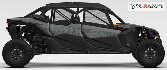 2027 Can-Am Maverick X3 MAX DS side profile studio photo