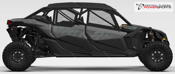 2027 Can-Am Maverick X3 MAX DS side profile studio photo