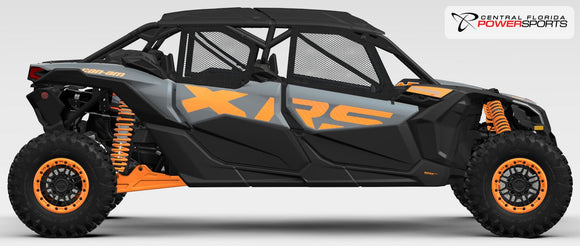 2027 Can-Am Maverick X3 MAX X rs side profile studio photo