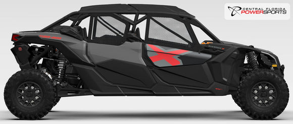 2027 Can-Am Maverick X3 MAX X side profile studio photo