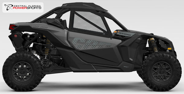 2027 Can-Am Maverick X3 RS side profile studio photo