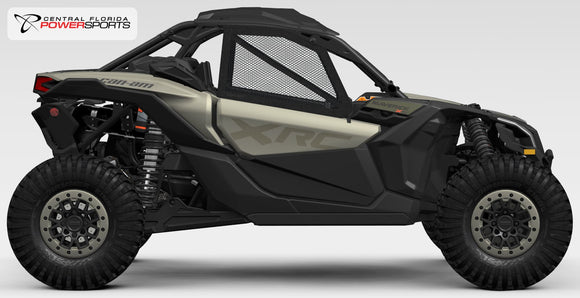 2027 Can-Am Maverick X3 X rc side profile studio photo