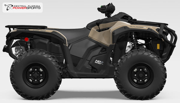 2027 Can-Am Outlander PRO DPS side profile studio photo