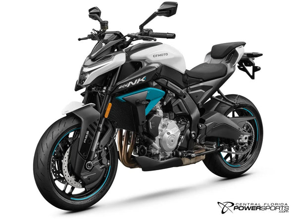 2027 CFMOTO 675NK in Glacier White - Central Florida PowerSports