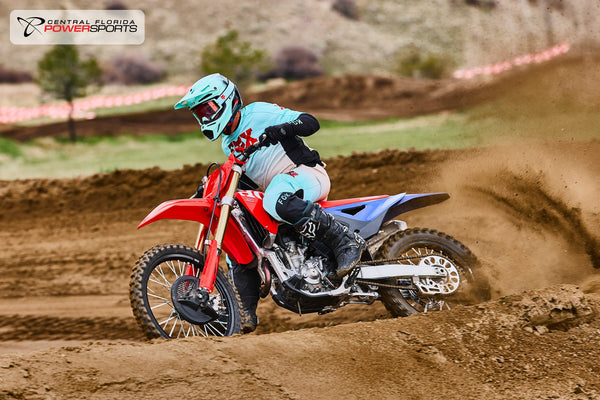 2027 Honda CRF250R detail.