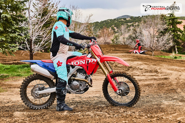 2027 Honda CRF250R detail.
