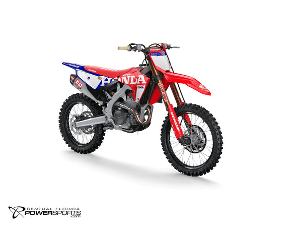 2027 Honda CRF250R HRC Works Edition detail.