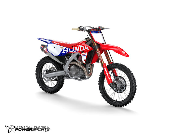 2027 Honda CRF450R HRC Works Edition detail.
