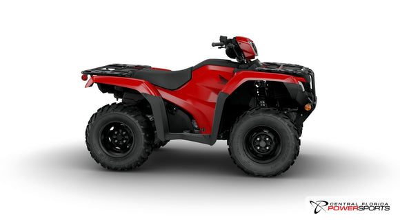 2027 Honda FourTrax Foreman 4x4 side profile studio photo