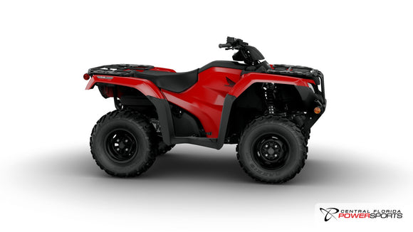 2027 Honda FourTrax Rancher 4x4 Automatic DCT IRS EPS side profile studio photo