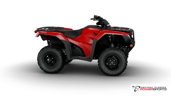 2027 Honda FourTrax Rancher 4x4 Automatic DCT IRS EPS side profile studio photo