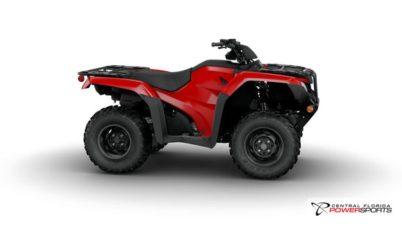 2027 Honda FourTrax Rancher 4x4 side profile studio photo