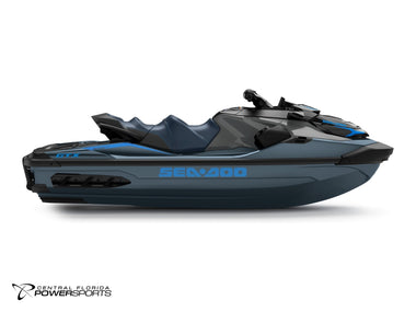 2027 Sea-Doo GTX 170 right side profile in Blue Abyss & Gulfstream Blue | Central Florida PowerSports Kissimmee