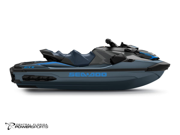 2027 Sea-Doo GTX 170 right side profile in Blue Abyss & Gulfstream Blue | Central Florida PowerSports Kissimmee