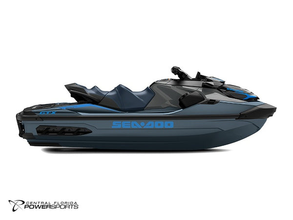 2027 Sea-Doo GTX 230 right side profile in Blue Abyss & Gulfstream Blue | Central Florida PowerSports Kissimmee