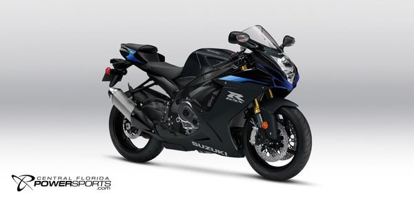 2027 Suzuki GSX-R750 in Candy Daring Red, front three-quarter view.