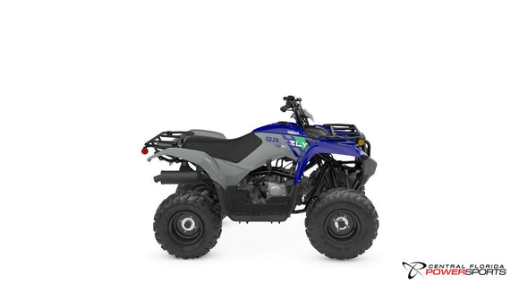 2027 Yamaha Grizzly 110 side profile studio photo