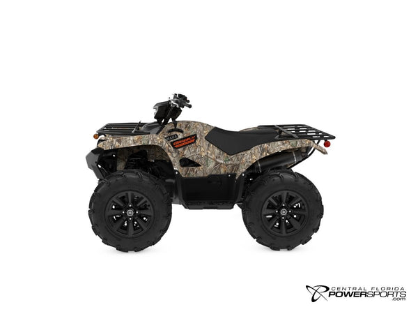 2027 Yamaha Grizzly EPS Camo front.