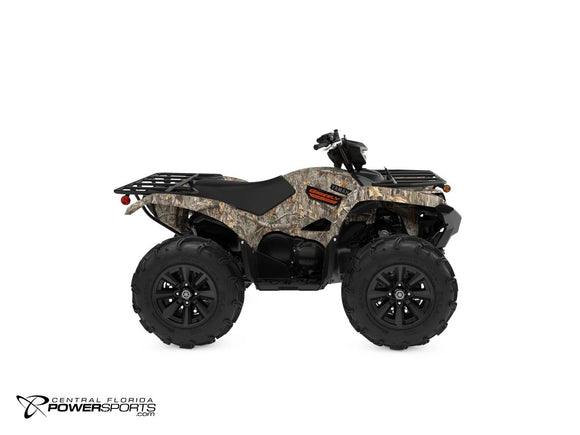2027 Yamaha Grizzly EPS Camo front.